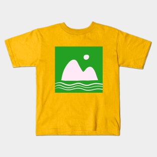 Simple landscape Kids T-Shirt